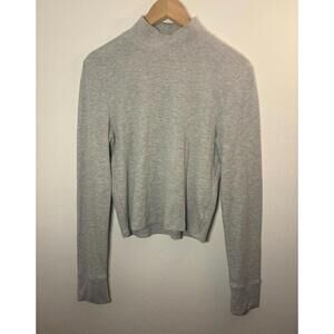 American Eagle Mock Neck Long Sleeve Top Size XL